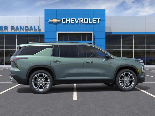 Trillium Green Metallic 2027 Chevrolet Traverse LT