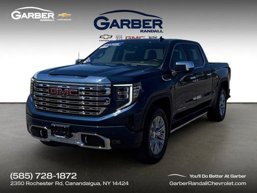 Pacific Blue Metallic 2023 GMC Sierra 1500 Denali