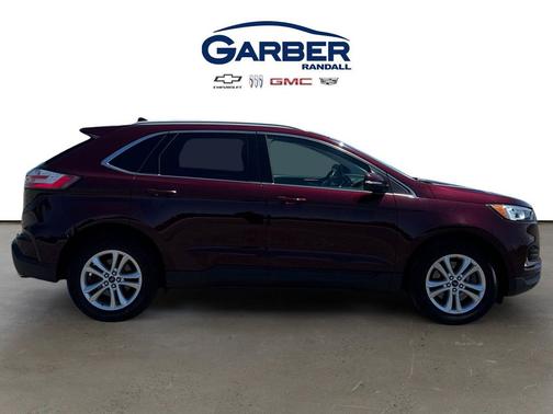 Burgundy 2019 Ford Edge SEL