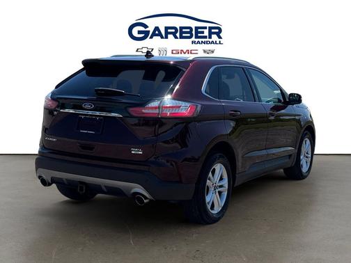 Burgundy 2019 Ford Edge SEL