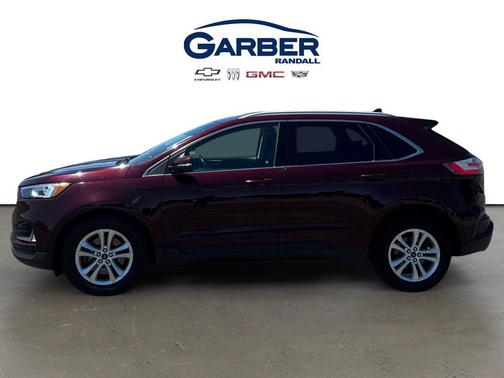 Burgundy 2019 Ford Edge SEL