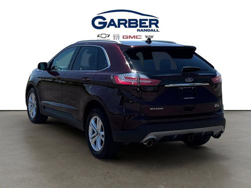 Burgundy 2019 Ford Edge SEL