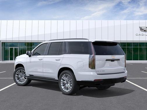 Vibrant White Tricoat 2026 Cadillac Escalade Sport Platinum