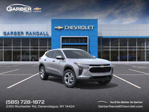 Sterling Gray Metallic 2026 Chevrolet Trax LS