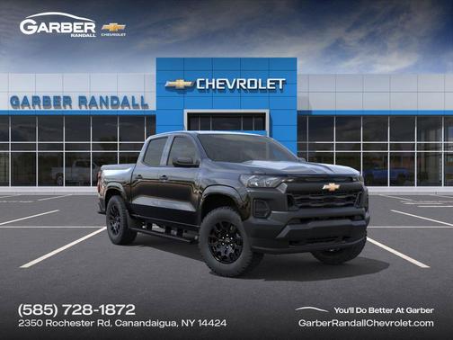 Black 2026 Chevrolet Colorado WT