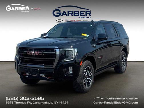 Onyx Black 2024 GMC Yukon 4WD AT4