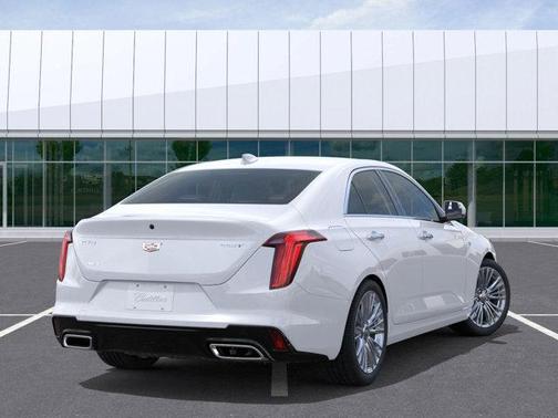 Summit White 2026 Cadillac CT4 Premium Luxury RWD