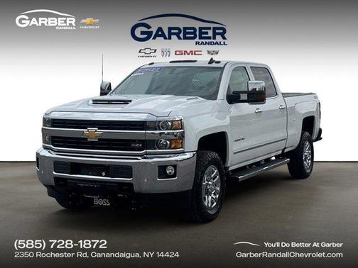 Summit White 2017 Chevrolet Silverado 2500 LTZ