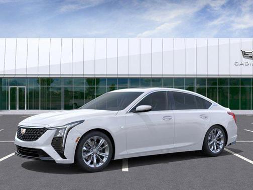 Summit White 2026 Cadillac CT5 Premium Luxury