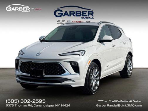 White Frost Tricoat 2024 Buick Encore GX Avenir