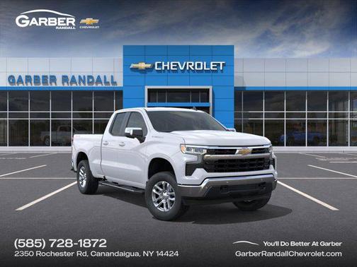 Summit White 2026 Chevrolet Silverado 1500 LT