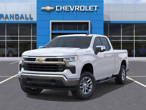 Summit White 2026 Chevrolet Silverado 1500 LT