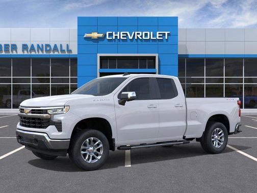Summit White 2026 Chevrolet Silverado 1500 LT
