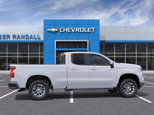 Summit White 2026 Chevrolet Silverado 1500 LT