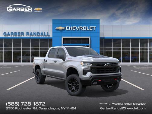Sterling Gray Metallic 2026 Chevrolet Silverado 1500 LT Trail Boss
