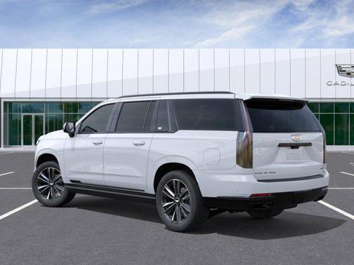 Vibrant White Tricoat 2026 Cadillac Escalade ESV Sport