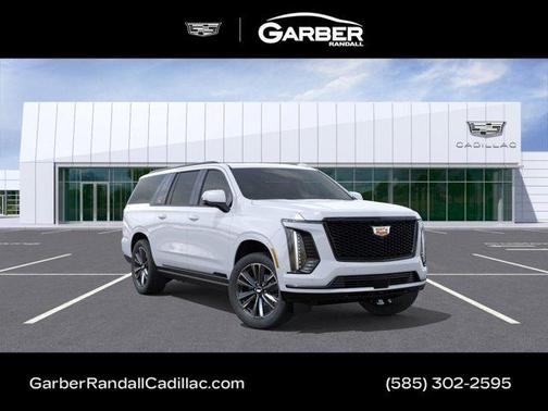 Vibrant White Tricoat 2026 Cadillac Escalade ESV Sport