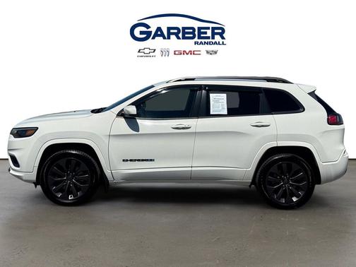 Pearl White Pearlcoat 2019 Jeep Cherokee Limited