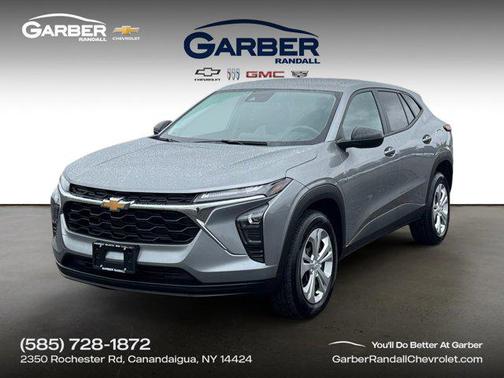 Sterling Gray Metallic 2024 Chevrolet Trax LS