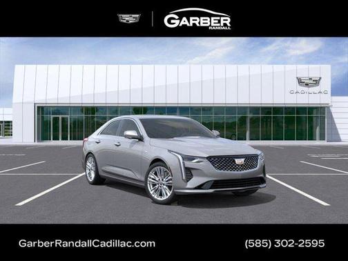 Argent Silver Metallic 2026 Cadillac CT4 Premium Luxury RWD