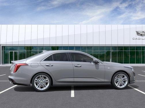 Argent Silver Metallic 2026 Cadillac CT4 Premium Luxury RWD
