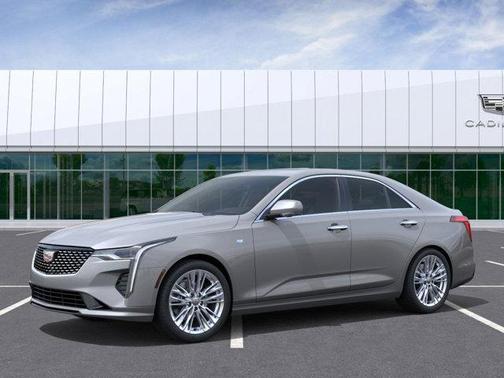 Argent Silver Metallic 2026 Cadillac CT4 Premium Luxury RWD