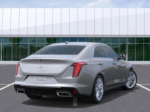Argent Silver Metallic 2026 Cadillac CT4 Premium Luxury RWD