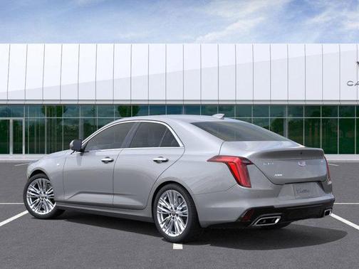 Argent Silver Metallic 2026 Cadillac CT4 Premium Luxury RWD