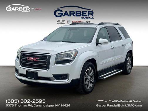 White Frost Tricoat 2016 GMC Acadia SLT-1