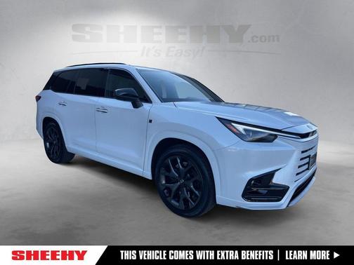 Wind Chill Pearl 2025 Lexus TX 500h F SPORT Premium