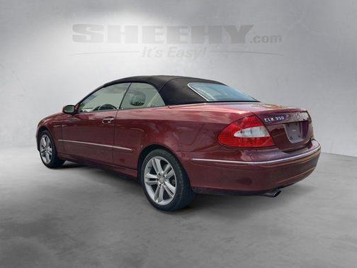 Storm Red Metallic 2008 Mercedes-Benz CLK-Class CLK 350