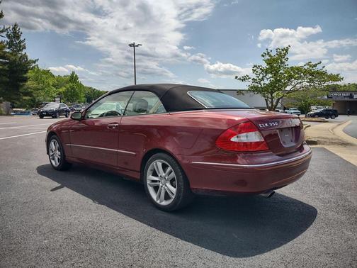 Storm Red Metallic 2008 Mercedes-Benz CLK-Class CLK 350