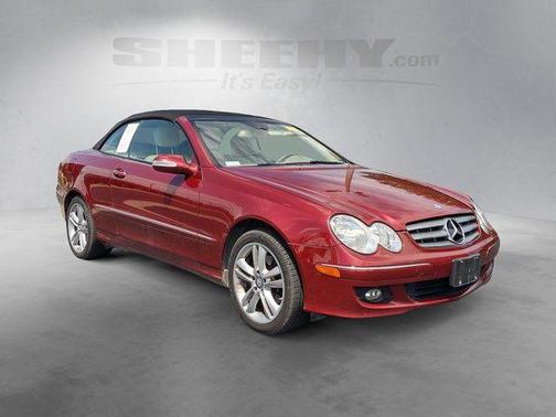 Storm Red Metallic 2008 Mercedes-Benz CLK-Class CLK 350