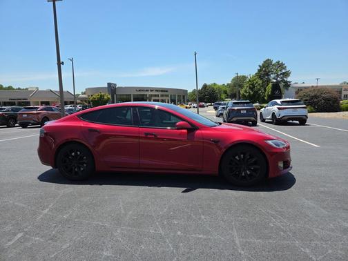 Red Multi-Coat 2020 Tesla Model S Long Range Plus