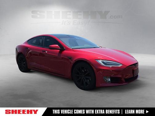Red Multi-Coat 2020 Tesla Model S Long Range Plus