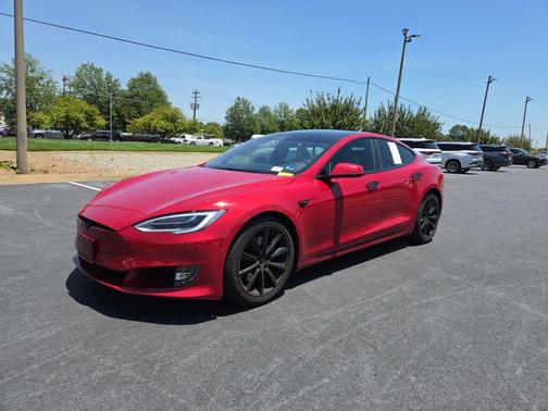 Red Multi-Coat 2020 Tesla Model S Long Range Plus