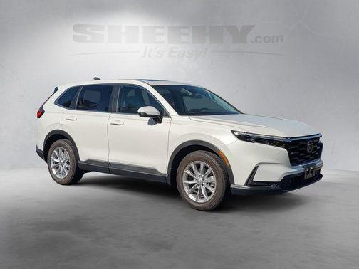 Platinum White Pearl 2025 Honda CR-V EX-L AWD