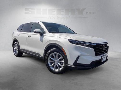 Platinum White Pearl 2025 Honda CR-V EX-L AWD