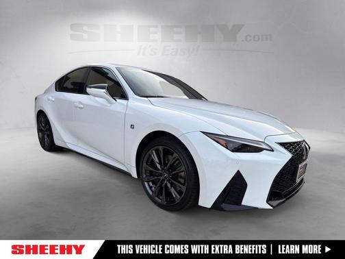 Ultra White 2023 Lexus IS 350 F Sport