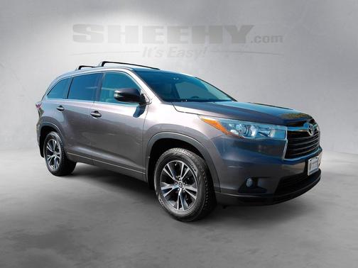 Predawn Gray Mica 2016 Toyota Highlander XLE