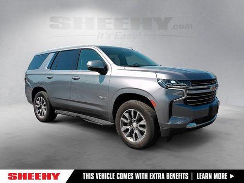Satin Steel Metallic 2021 Chevrolet Tahoe LT