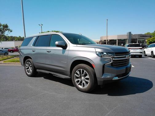 Satin Steel Metallic 2021 Chevrolet Tahoe LT