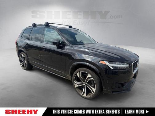 Onyx Black Metallic 2020 Volvo XC90 Hybrid T8 R-Design 7 Passenger