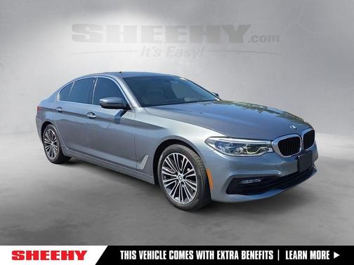 Bluestone Metallic 2017 BMW 540 540i