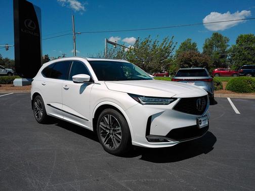 Platinum White Pearl 2025 Acura MDX Advance Package