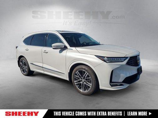 Platinum White Pearl 2025 Acura MDX Advance Package