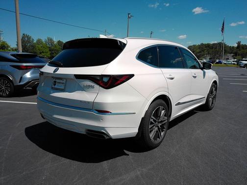 Platinum White Pearl 2025 Acura MDX Advance Package