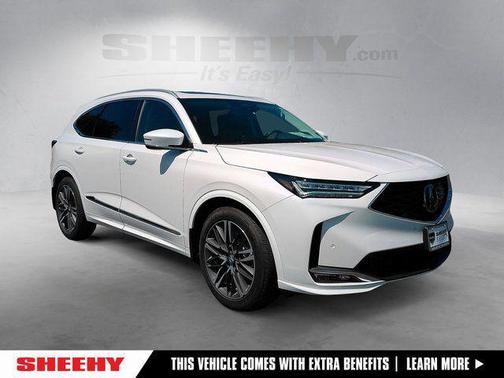 Platinum White Pearl 2025 Acura MDX Advance Package