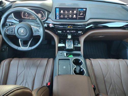 Platinum White Pearl 2025 Acura MDX Advance Package