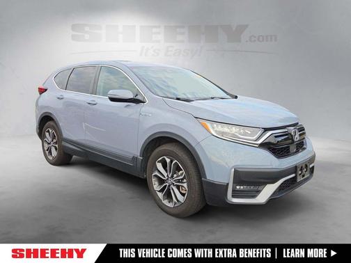 Gray 2021 Honda CR-V Hybrid EX